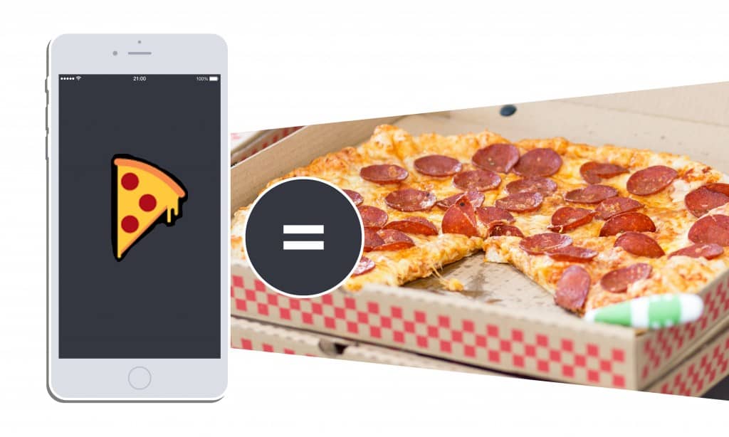 Dominoes Pizza Can Deliver Pizza with an Emoji