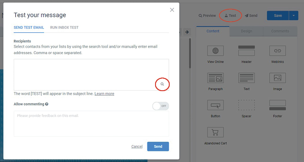 Vision6 Features: Test Conditional Content