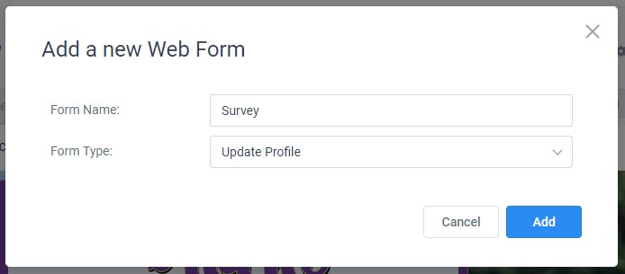 Make sure you clearly name your survey form.