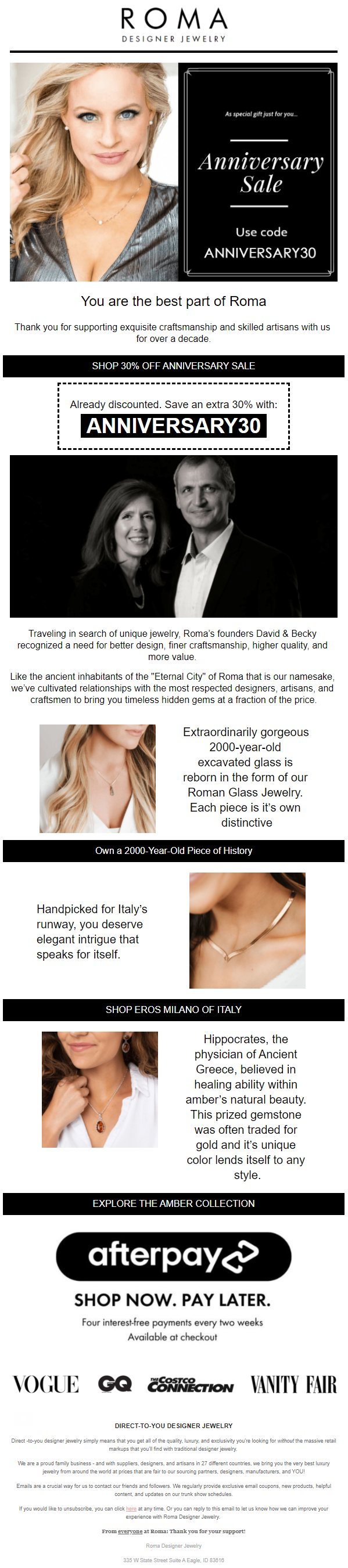 Roma Designer Jewellery by KC Chow Agency