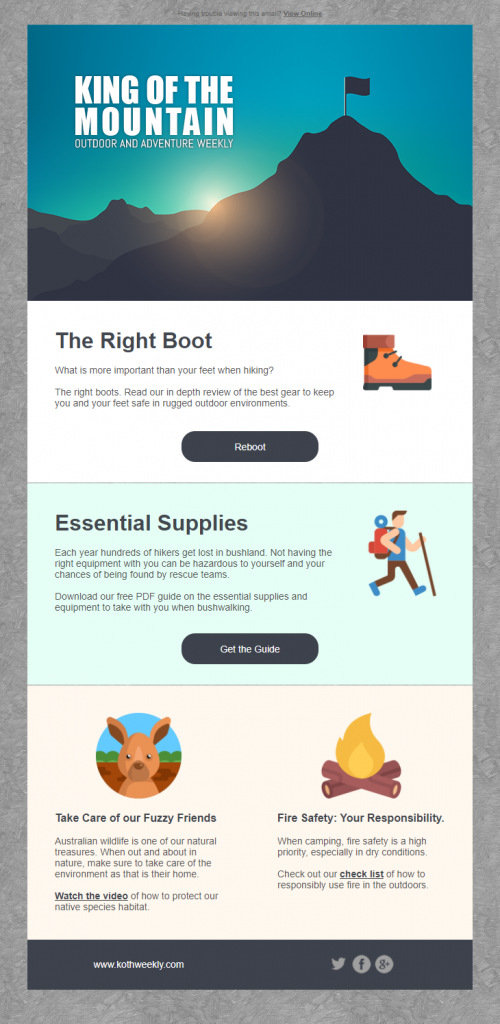 Newsletter Email Template
