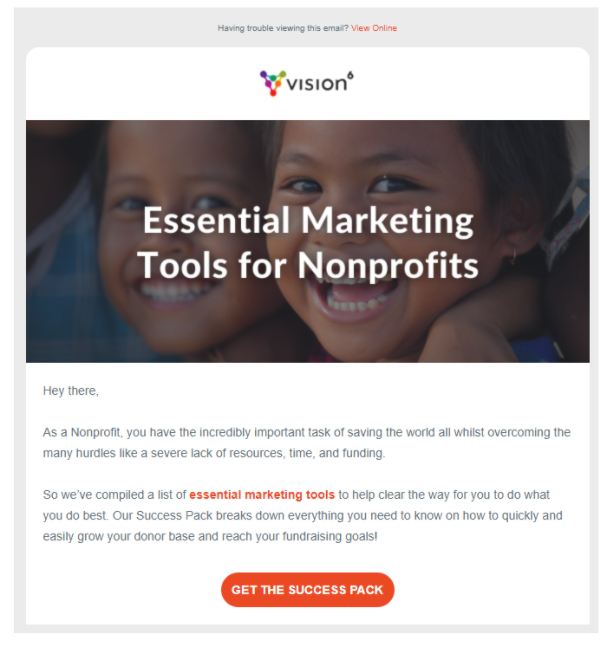 email marketing for Non-profits