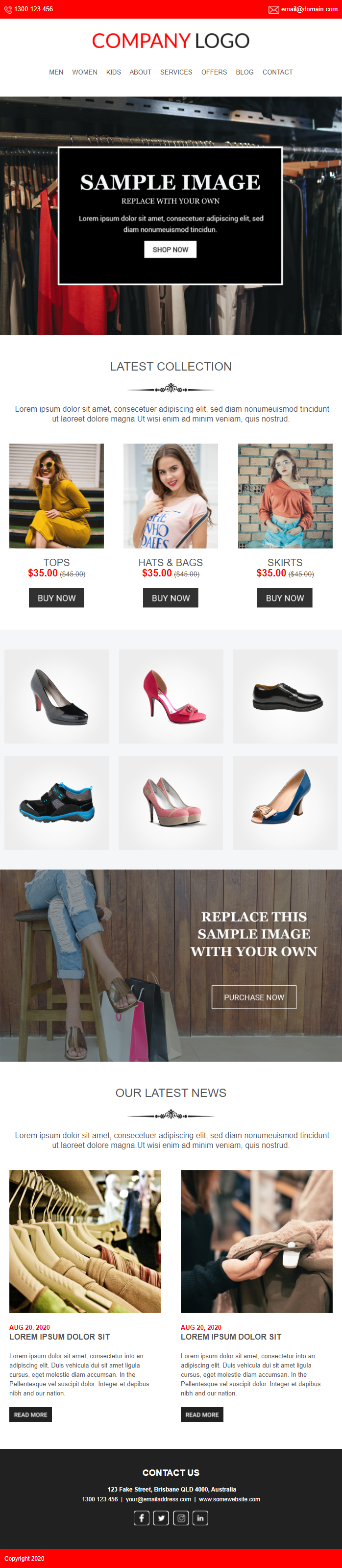 Ecommerce Email Template #3