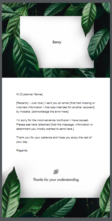 apology email template